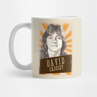 Vintage Aesthetic David Cassidy 80s Mug